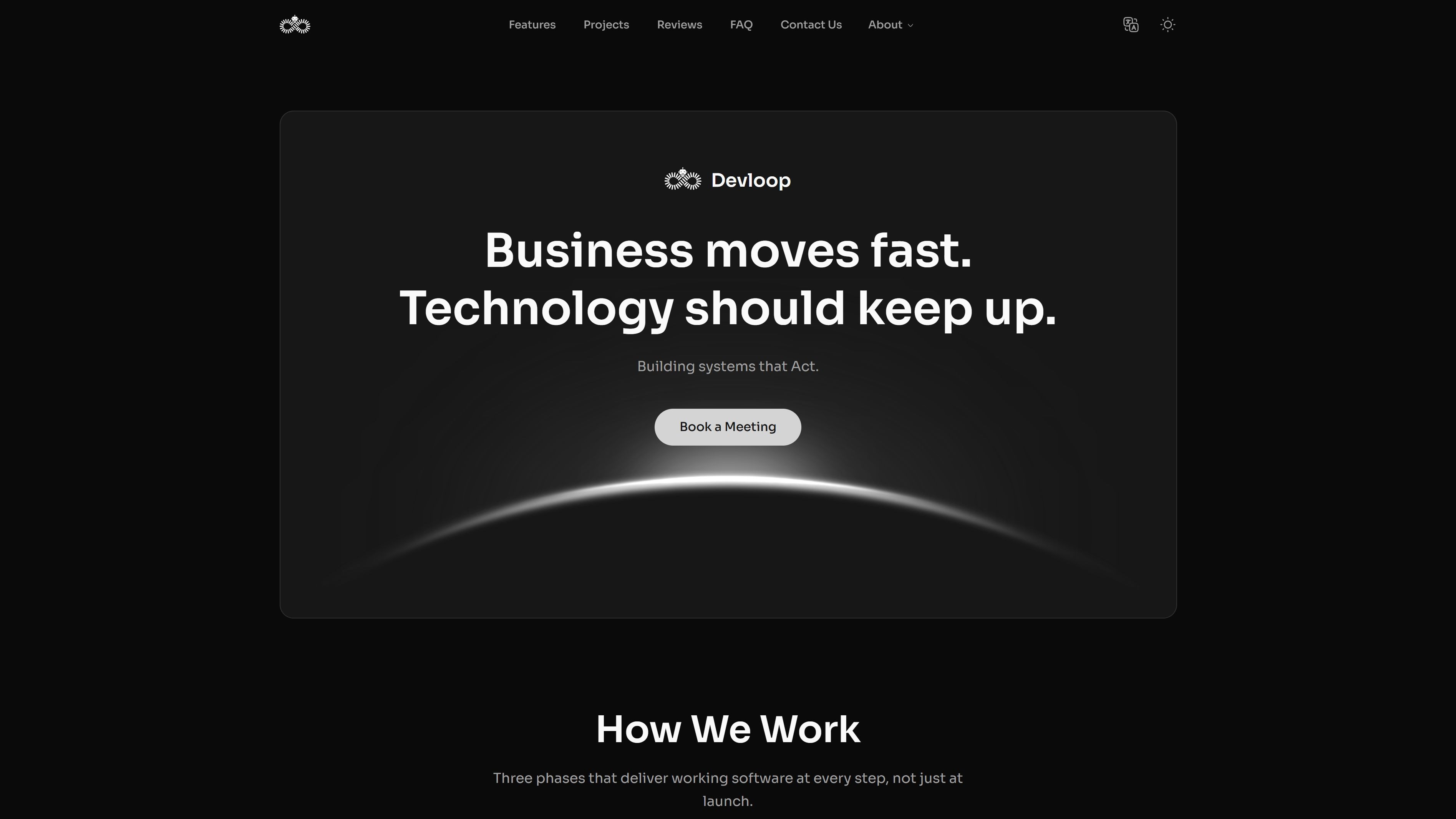 Devloop Homepage